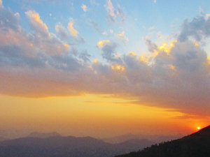 Sunset at Bandipur