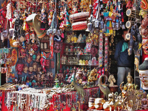 Tourist shop Thamel, Kathmandu