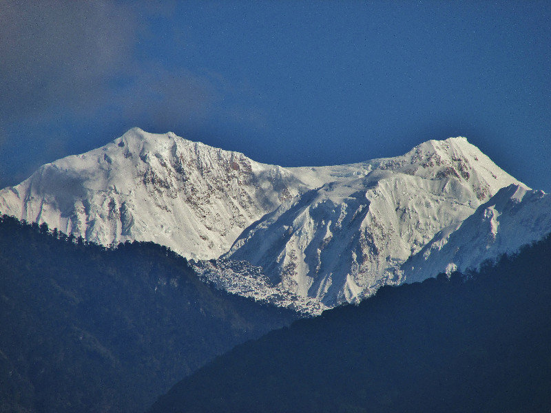 62 Mountains viewed from Pemathang guesthouse, Yuksom