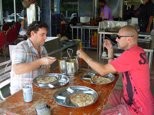 Possibly the greatest breakfast of them all, Roti Canai, KL, Malaysia