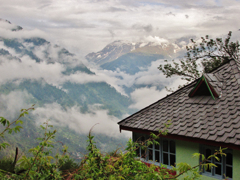 View from Gargi, Parvati valley
