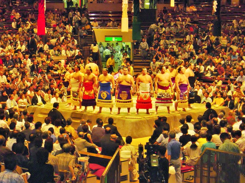 Sumo tournament, Tokyo