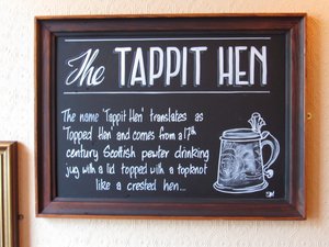 Our old local - The Tappit Hen, Dunblane Scotland