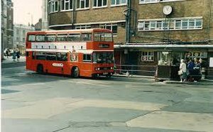 A mere corner of my old domain: Vicar Lane bus station (long since demised).