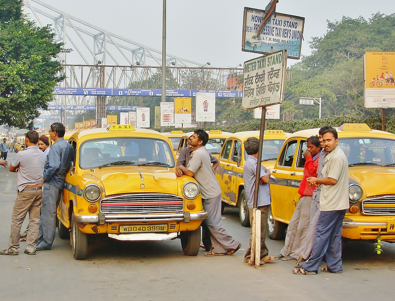 Kolkata taxi rank