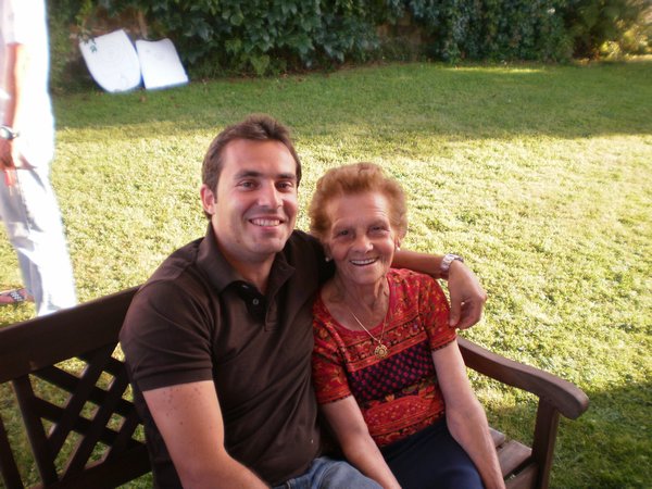 Miguel and his very cute Grandmother