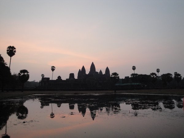 Angkor Wat at sunrise