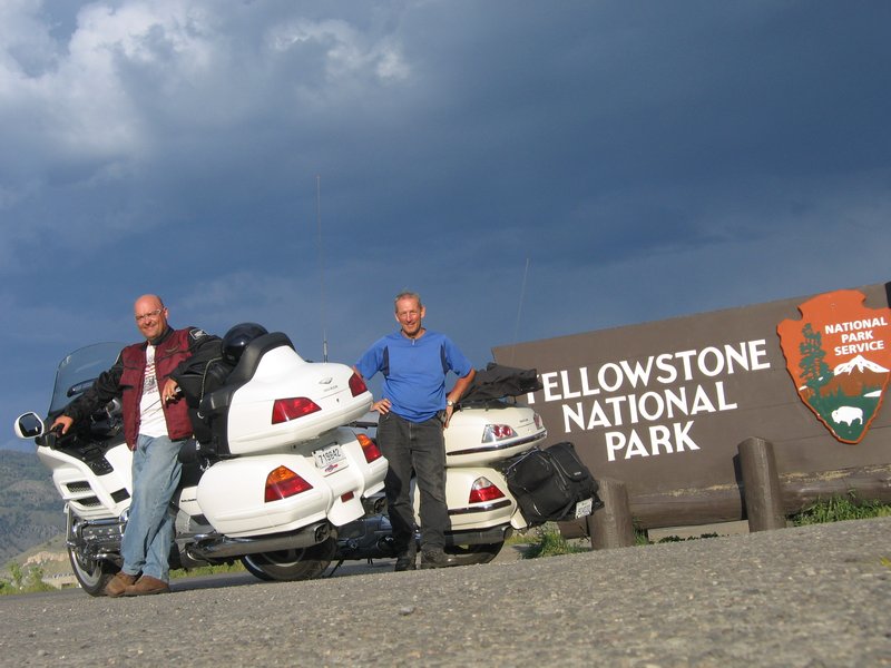 Entrée parc Yellowstone