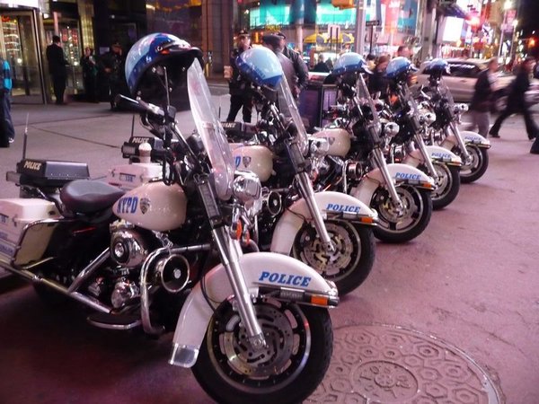NYPD bicycles