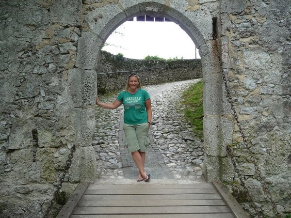Enrance to Bled Castle