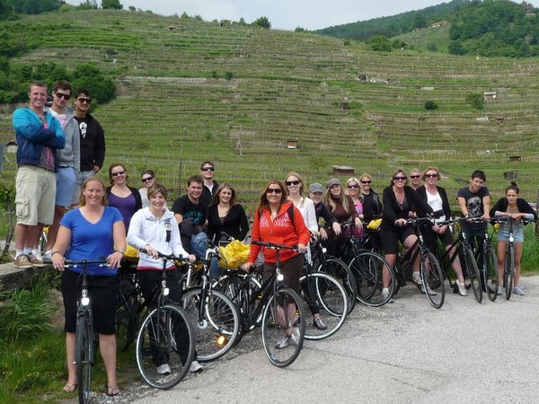 pushbike wine tour group