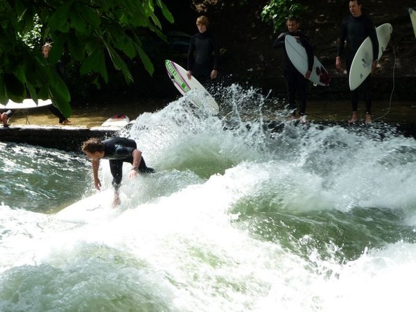 Canal surfing