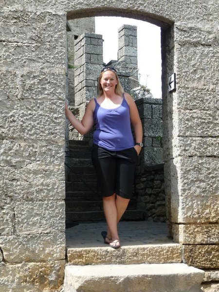 Me at San Marino Castle