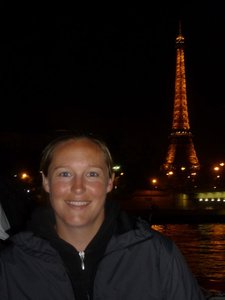 Me and the tower at night