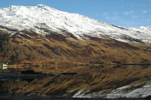 Loch Cluanie -early morning reflection