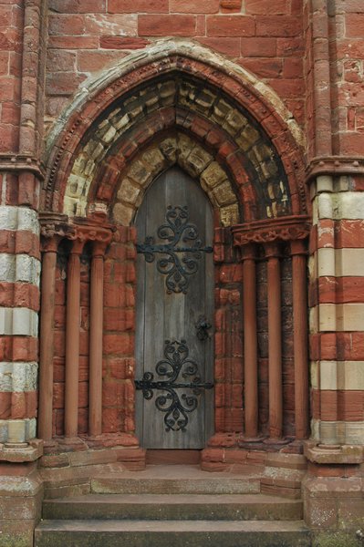 Side door of St Magnus Cathedral