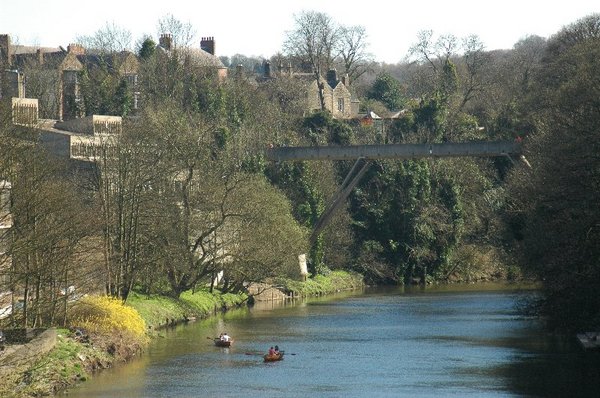 Enjoying Spring on the River Wear, Durham