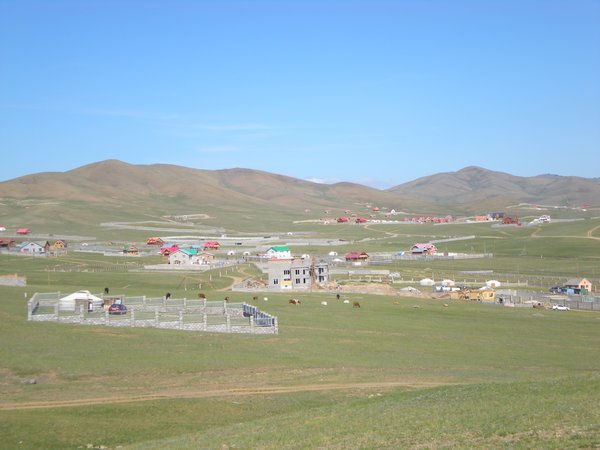 The countryside close to UB