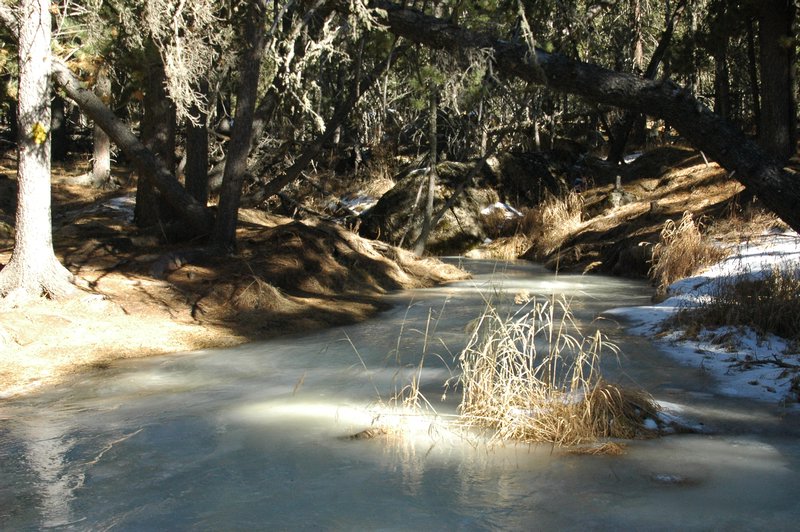 Frozen streams to cross....