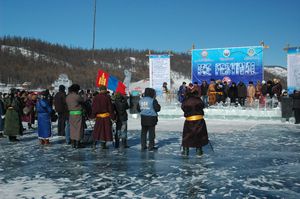 Ice festival - official opening