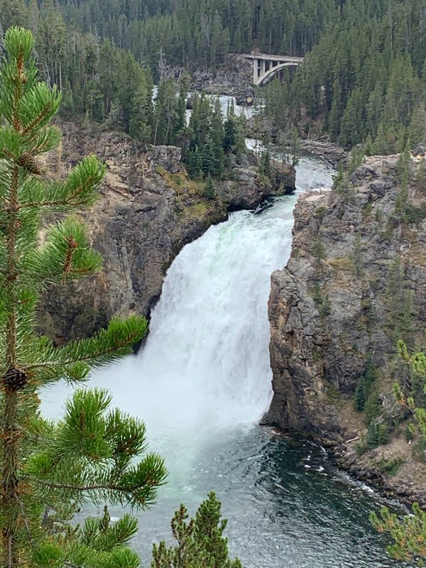 High Falls of Yellowstone Canyon