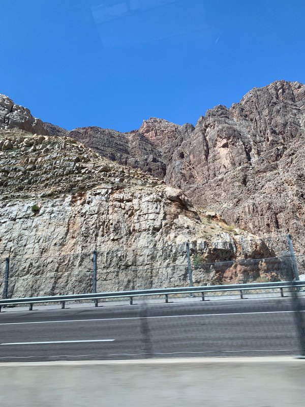 Desert on the road to Vegas