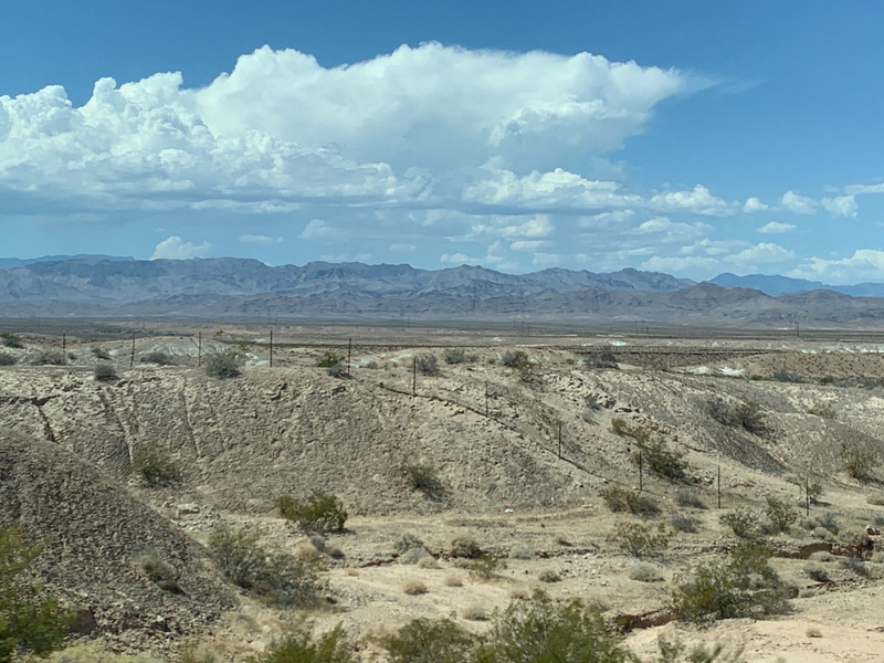 Desert on road to Vegas
