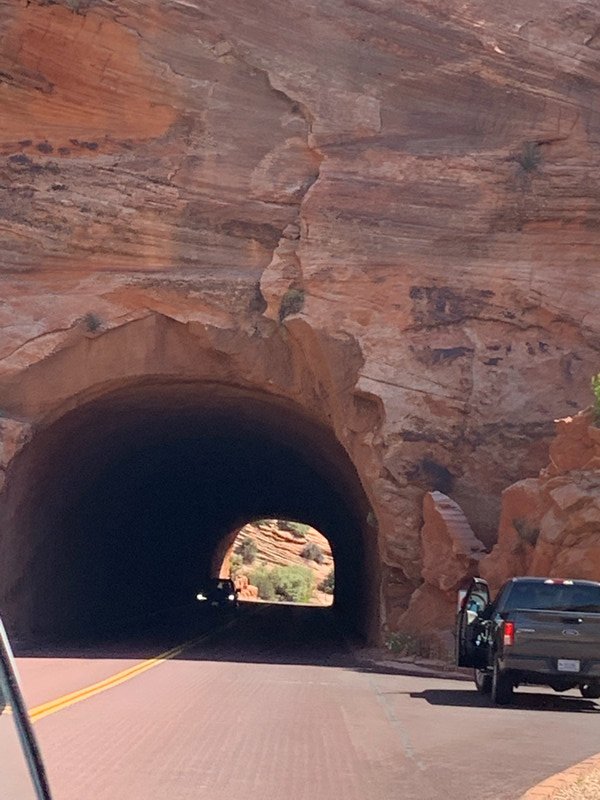 First tunnel at Zion