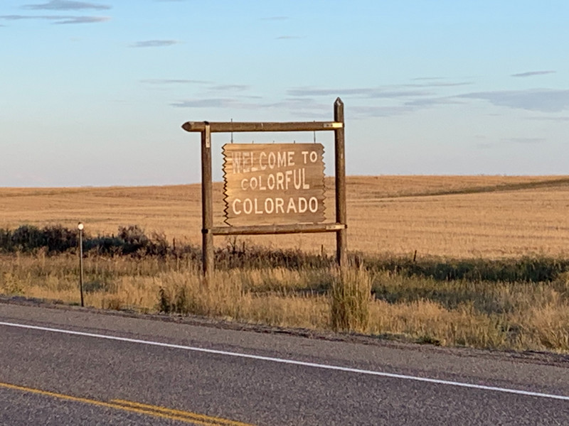 Leaving Colorado