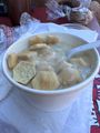 Delicious clam chowdah!!