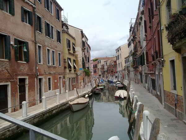 Quiet streets in Venice