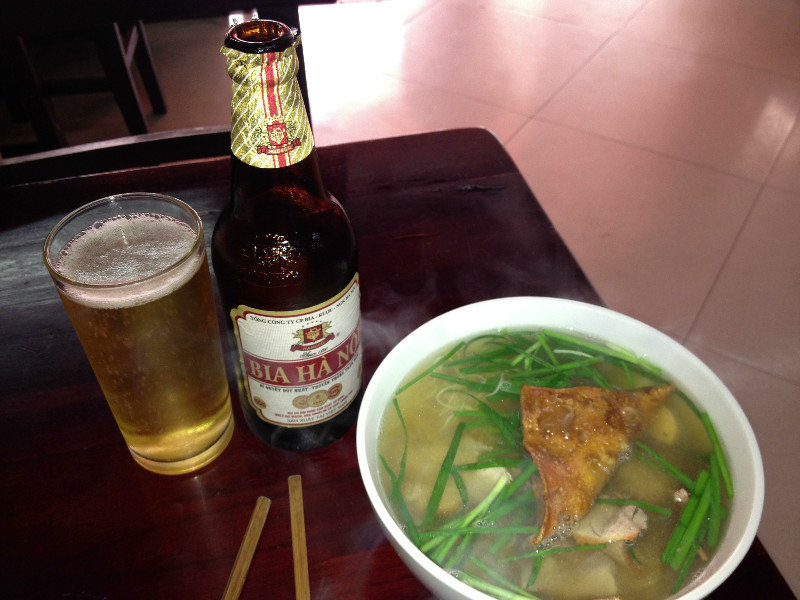 Last meal in Hanoi