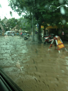 Hanoi in the rain