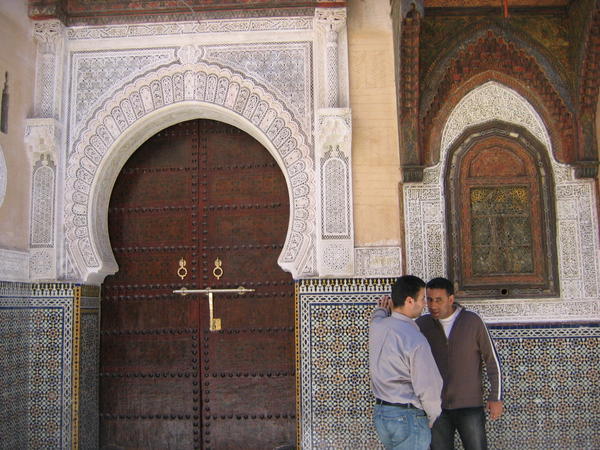 Outside the old mosque