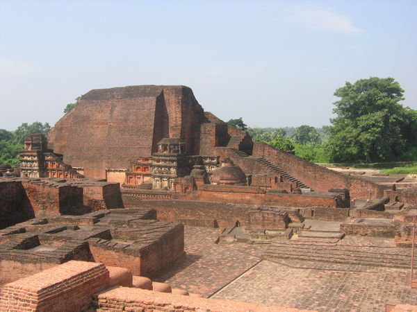 Main temple at Nalanda