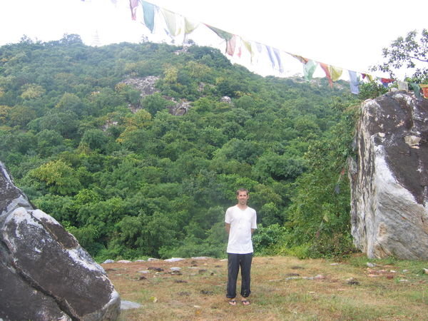 On Vulture Peak, one of Buddha's favorite places