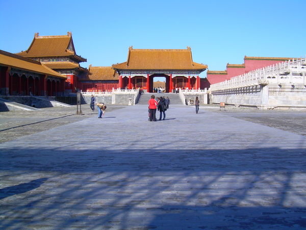 Forbidden City courtyard