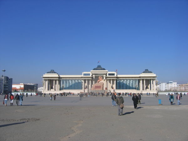 Sukhbataar Square - Ulaan Bataar