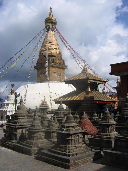 monkey temple stupa