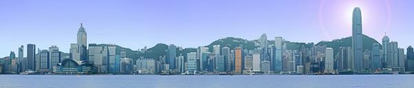 "Hong Kong Island Panorama"