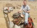 Camel riding to Giza
