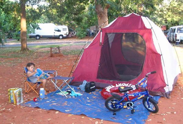 Tenting in broome