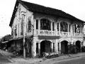 A beautiful French colonial building typical of Savannakhet
