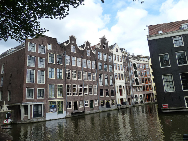 Buildings along the canal 