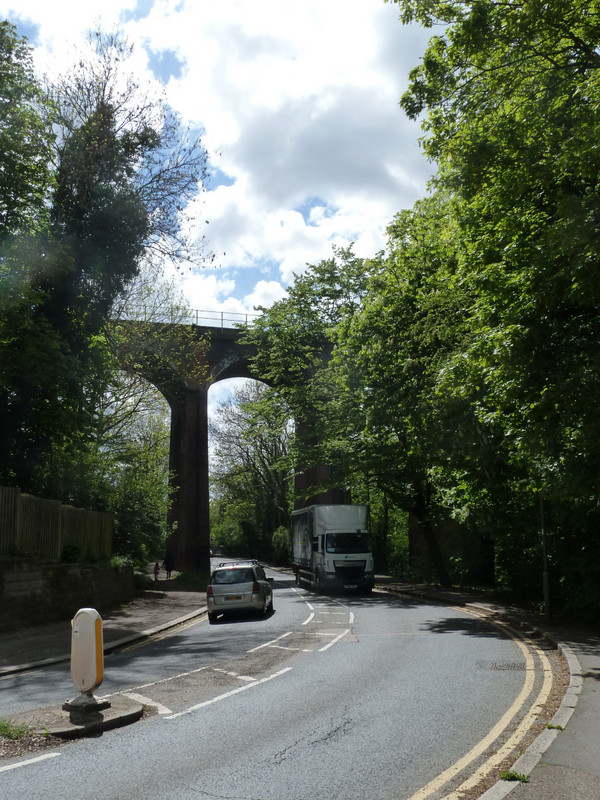 Viaduct for Northern Line Mill Hill East Branch