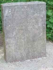 Peter Labelliere's Gravestone
