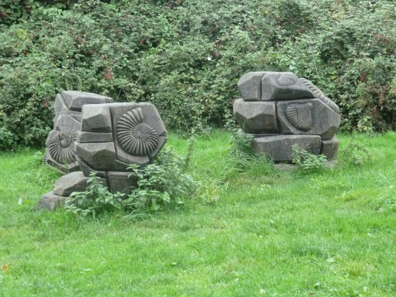 sculptures on Robinswood Hill Country Park