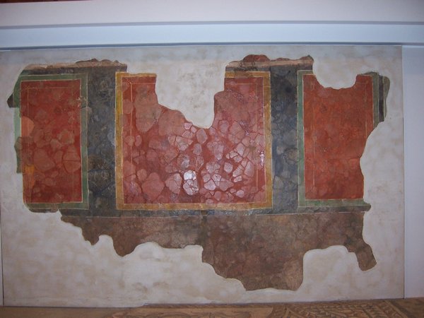 2nd century wall plaster