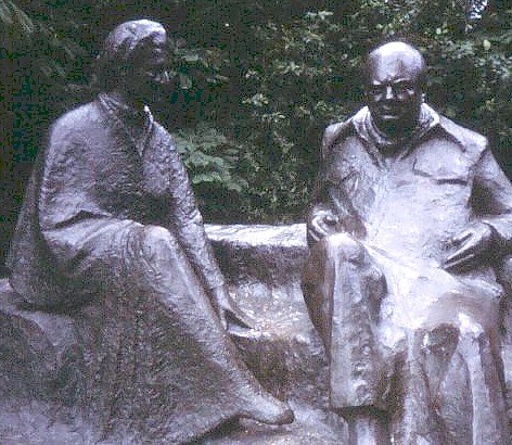 The statues of the Churchill