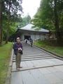 Mark going to Kojikido Golden Hall at Chuson-ji